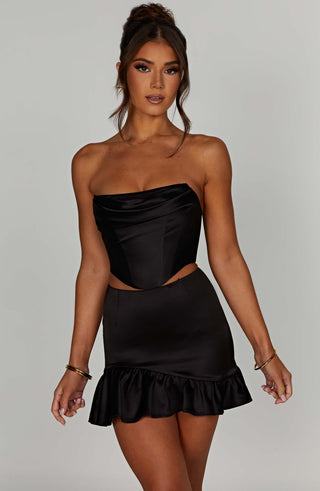 Maura Corset - Black - glavon