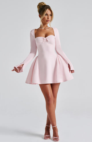 Megan Mini Dress - Blush - glavon