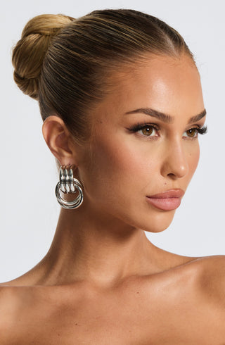 Melita Earring - Silver - glavon