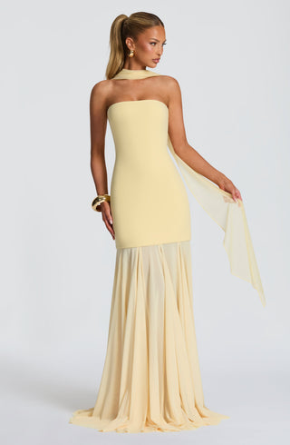 Merritt Gown - Lemon - glavon
