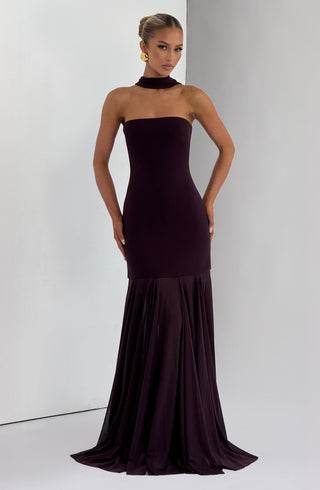 Merritt Gown - Plum - glavon
