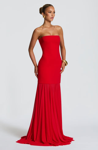 Merritt Gown - Red - glavon