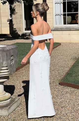 Milani Maxi Dress - Ivory - glavon