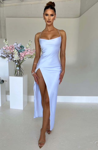 Misha Maxi Dress - Baby Blue - glavon