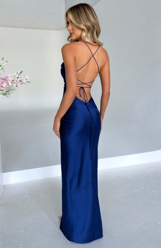 Misha Maxi Dress - Navy - glavon