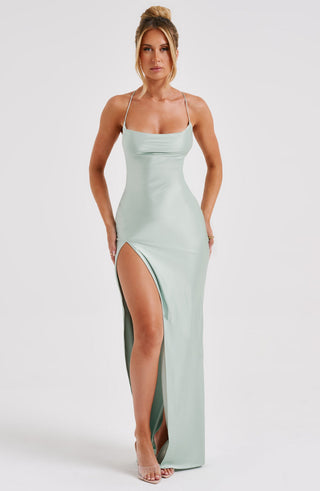 Misha Maxi Dress - Sage - glavon