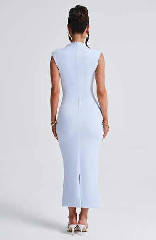 Moira Midi Dress - Blue - glavon