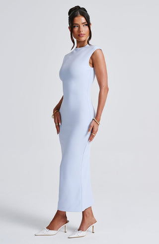 Moira Midi Dress - Blue - glavon