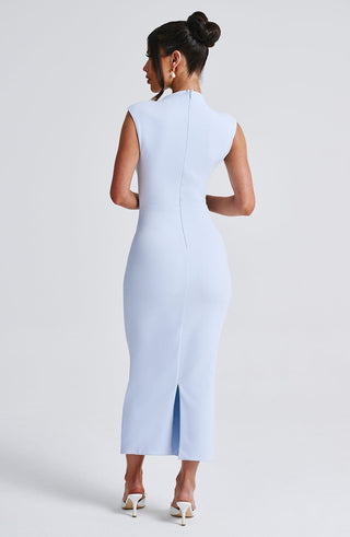 Moira Midi Dress - Blue - glavon