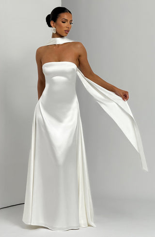 Morven Maxi Dress - Ivory - glavon