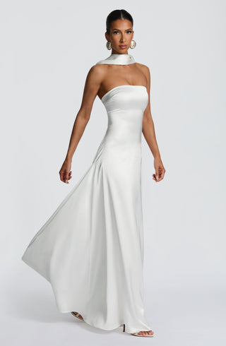 Morven Maxi Dress - Ivory - glavon