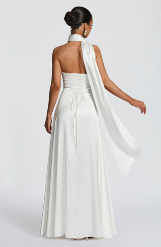 Morven Maxi Dress - Ivory - glavon