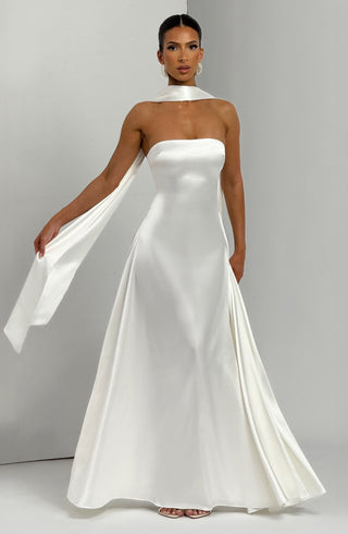 Morven Maxi Dress - Ivory - glavon