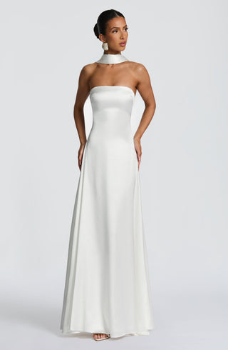 Morven Maxi Dress - Ivory - glavon