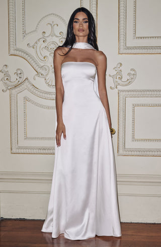 Morven Maxi Dress - Ivory - glavon