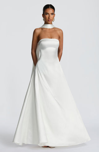 Morven Maxi Dress - Ivory - glavon