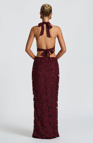 Myra Top - Cherry Lacquer - glavon