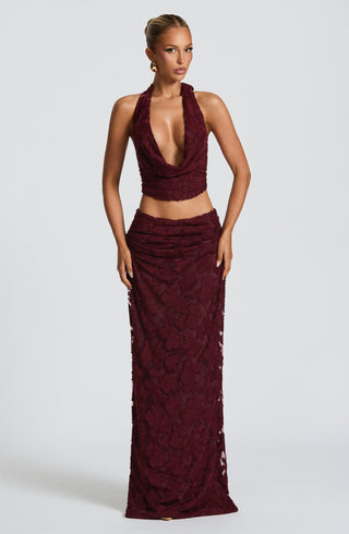 Myra Top - Cherry Lacquer - glavon