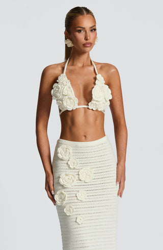 Nerida Top - Ivory - glavon
