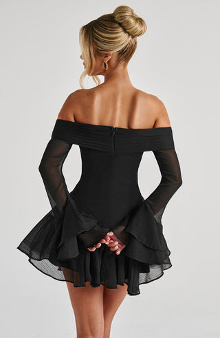 Nerissa Playsuit - Black - glavon