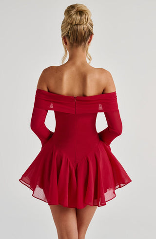 Nerissa Playsuit - Red - glavon