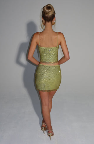 Nora Top - Olive - glavon