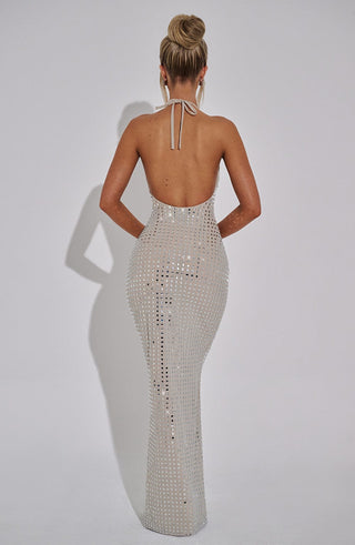 Odessa Maxi Dress - Nude - glavon