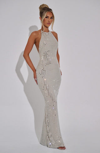 Odessa Maxi Dress - Nude - glavon