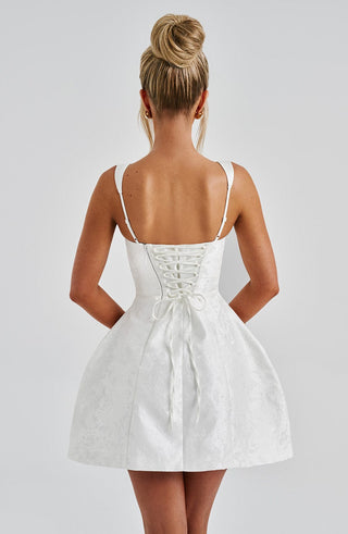 Orla Mini Dress - Ivory - glavon