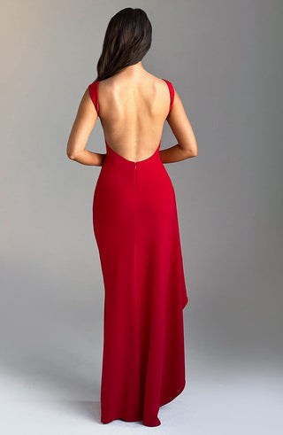 Pandora Maxi Dress - Red - glavon