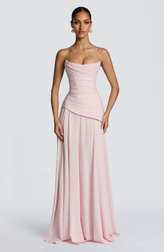 Patricia Maxi Dress - Blush - glavon
