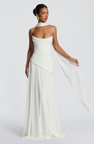 Patricia Maxi Dress - Ivory - glavon