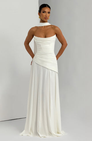 Patricia Maxi Dress - Ivory - glavon
