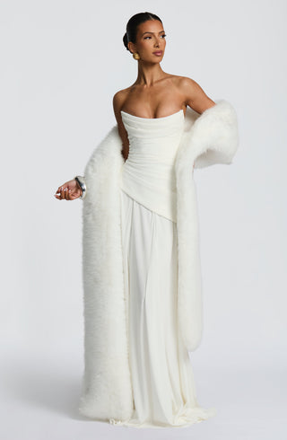 Patricia Maxi Dress - Ivory - glavon