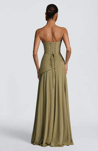 Patricia Maxi Dress - Sage - glavon