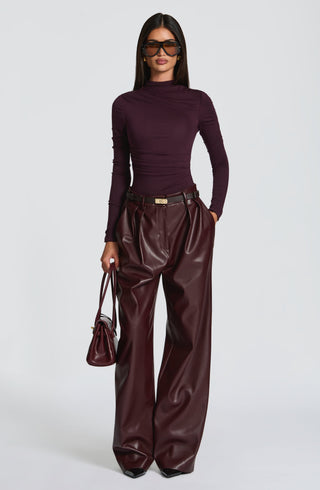 Pearson Bodysuit - Plum - glavon