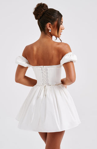 Penelope Mini Dress - Black/White - glavon
