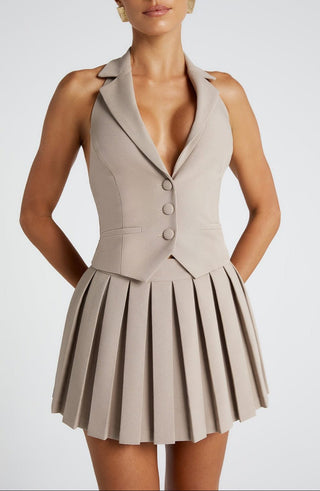 Philippa Top - Taupe - glavon