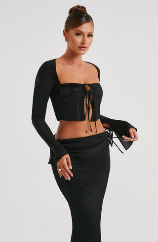 Reo Top - Black - glavon