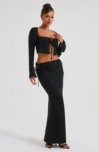 Reo Top - Black - glavon