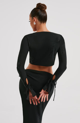 Reo Top - Black - glavon