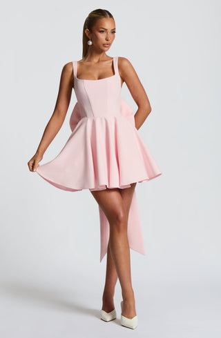 Rue Mini Dress - Blush - glavon