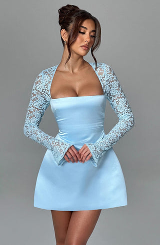 Sadie Mini Dress - Blue - glavon