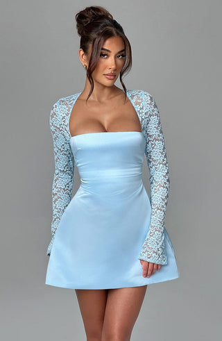 Sadie Mini Dress - Blue - glavon