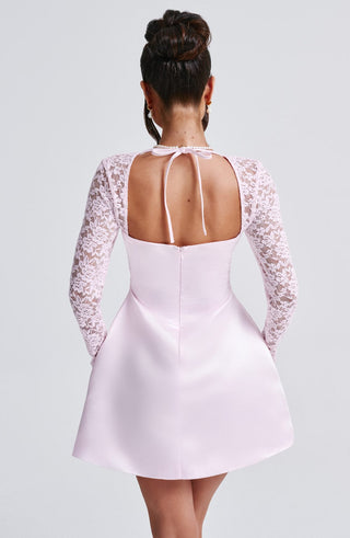 Sadie Mini Dress - Blush - glavon