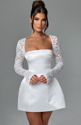 Sadie Mini Dress - Ivory - glavon