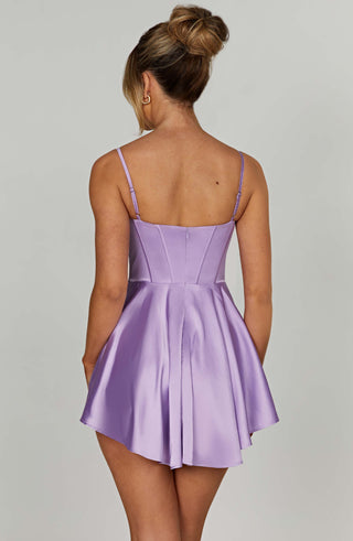 Saffron Playsuit - Purple - glavon