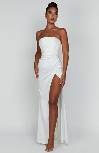 Safiya Maxi Dress - Ivory - glavon