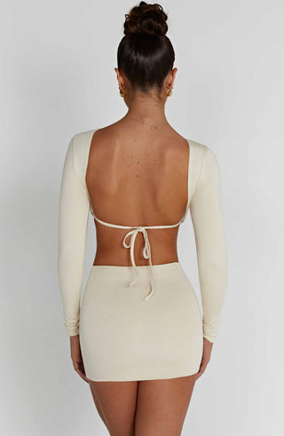 Sahra Top - Cream - glavon