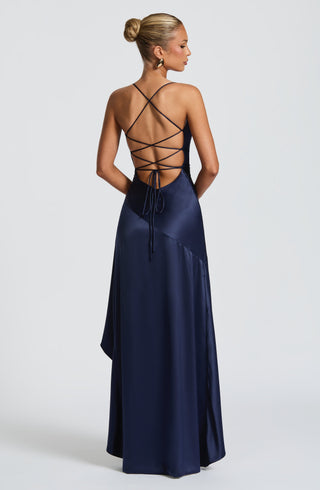 Samira Maxi Dress - Navy - glavon